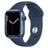 Часы  Apple Watch Series 7 45mm Aluminium with Sport Band синий омут