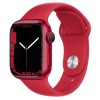 Часы  Apple Watch Series 7 45mm Aluminium with Sport Band (PRODUCT)RED